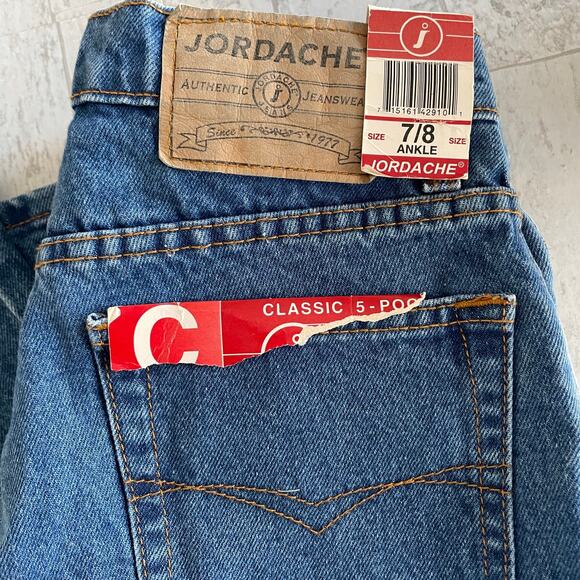 Jordache Denim - Vintage Jordache Jeans 7 8 Ankle 5 Pocket